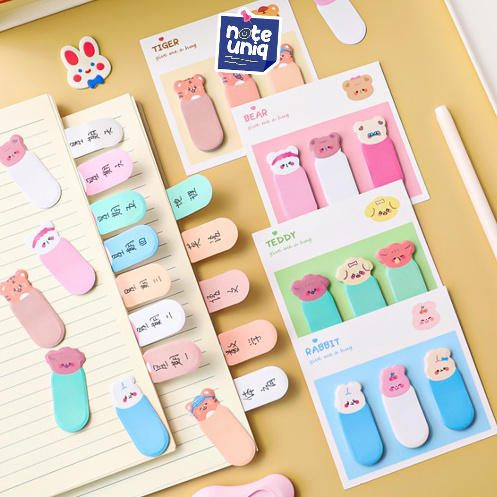 

Stiky Note Animal (60 lbr) | Kertas Tempel Karakter | Stiky Note Aesthetic | Stiky Memo Karakter | Kertas Tempel Lucu