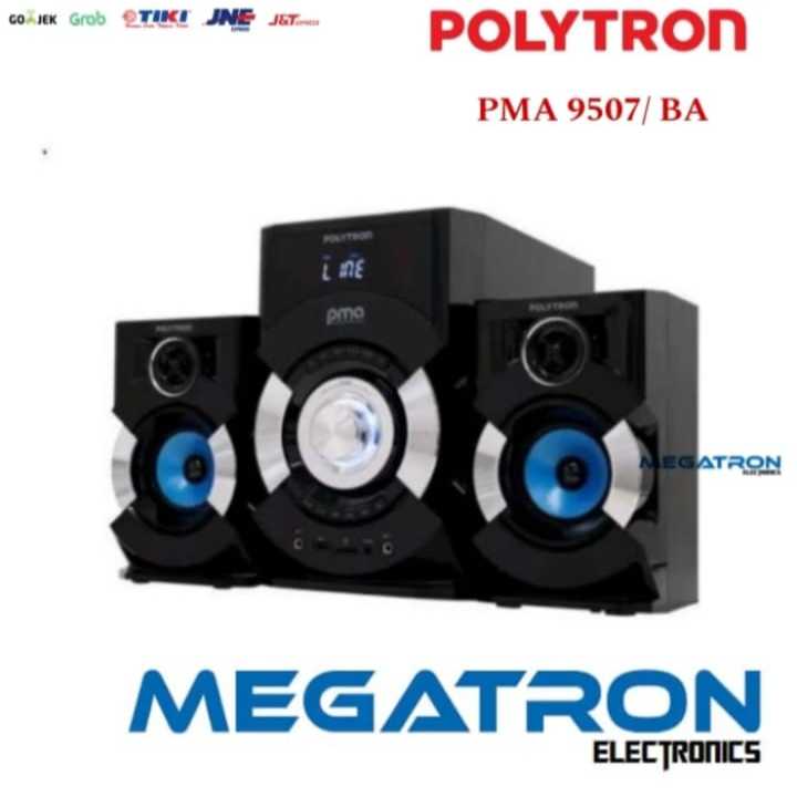 Polytron Speaker PMA 9507 / BA (Bluetooth/ Karaoke/Aux)