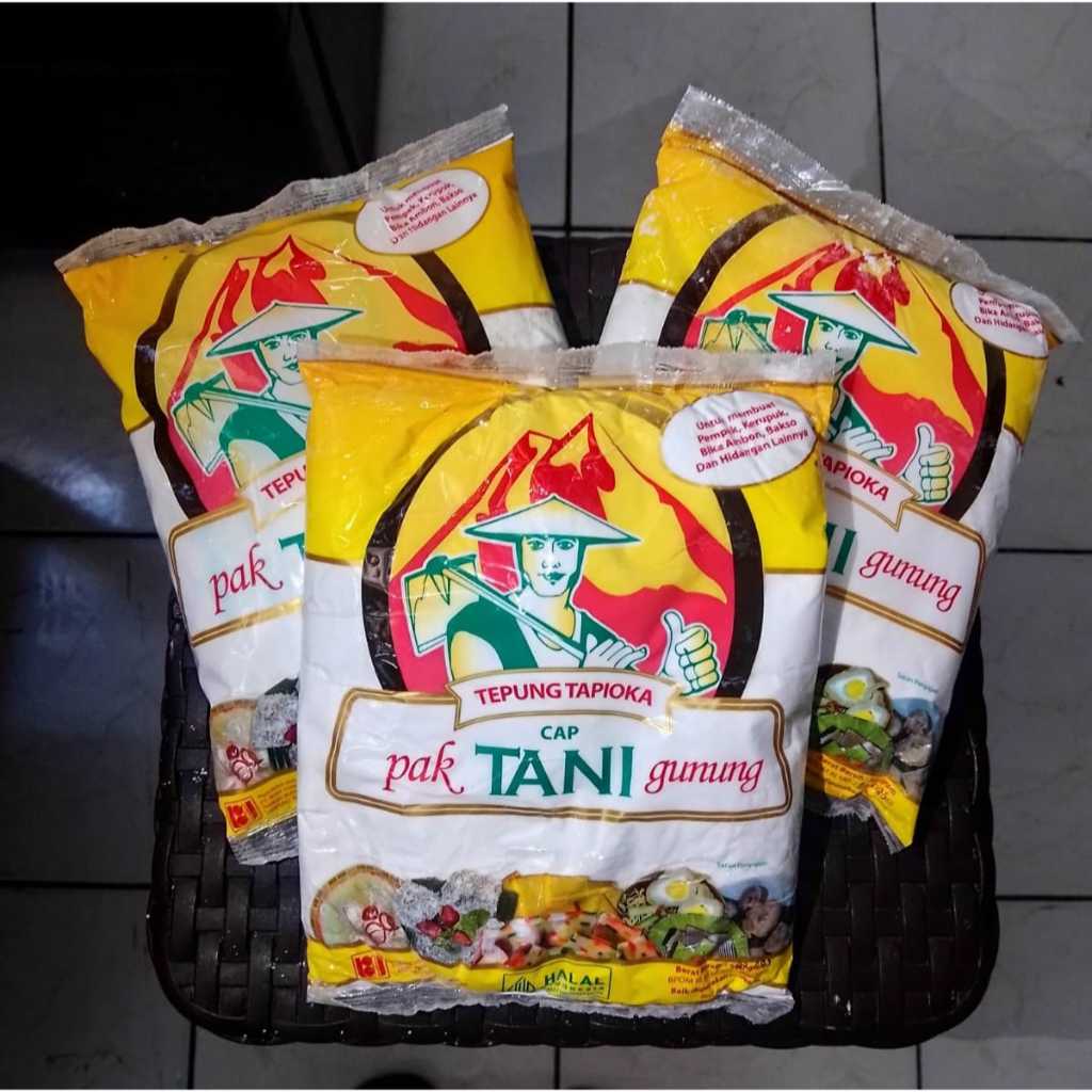

TEPUNG TAPIOKA TANI GUNUNG 500gram