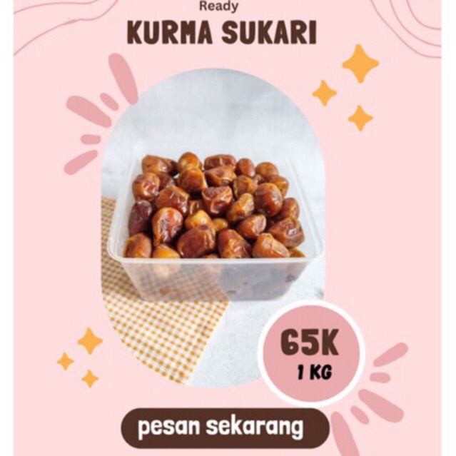 

Kurma Sukari 500gr