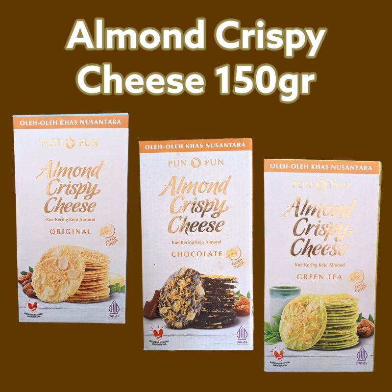 

ALMOND CRISPY CHEESE BY PUN PUN 150GR