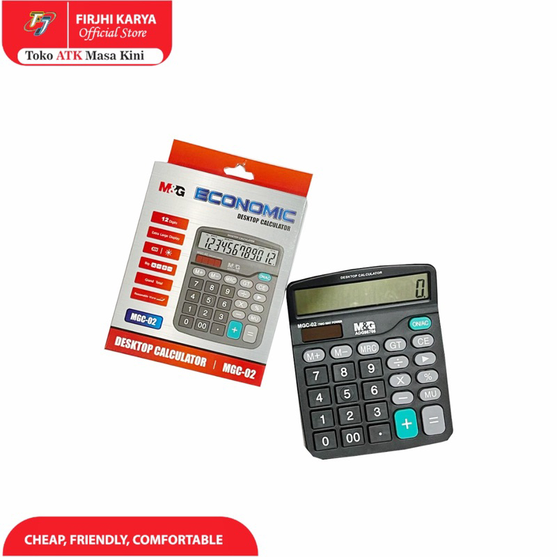 

Calculator 12 Digits Desktop - M&G