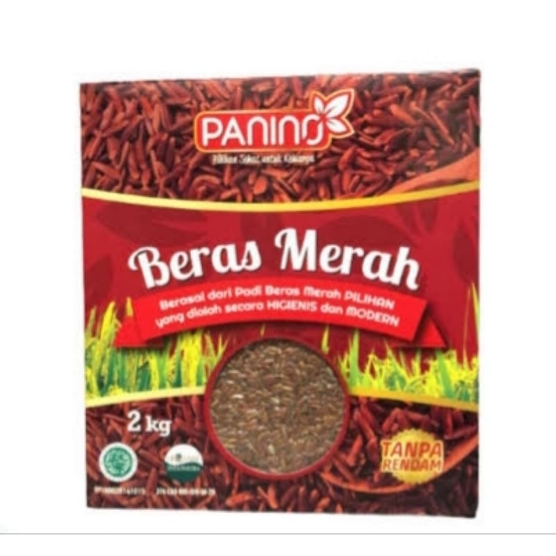 

Beras merah organik panino 2kg