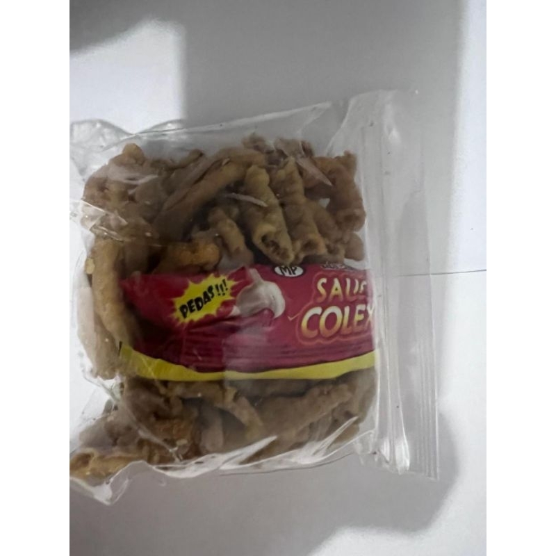 

keripik usus saos