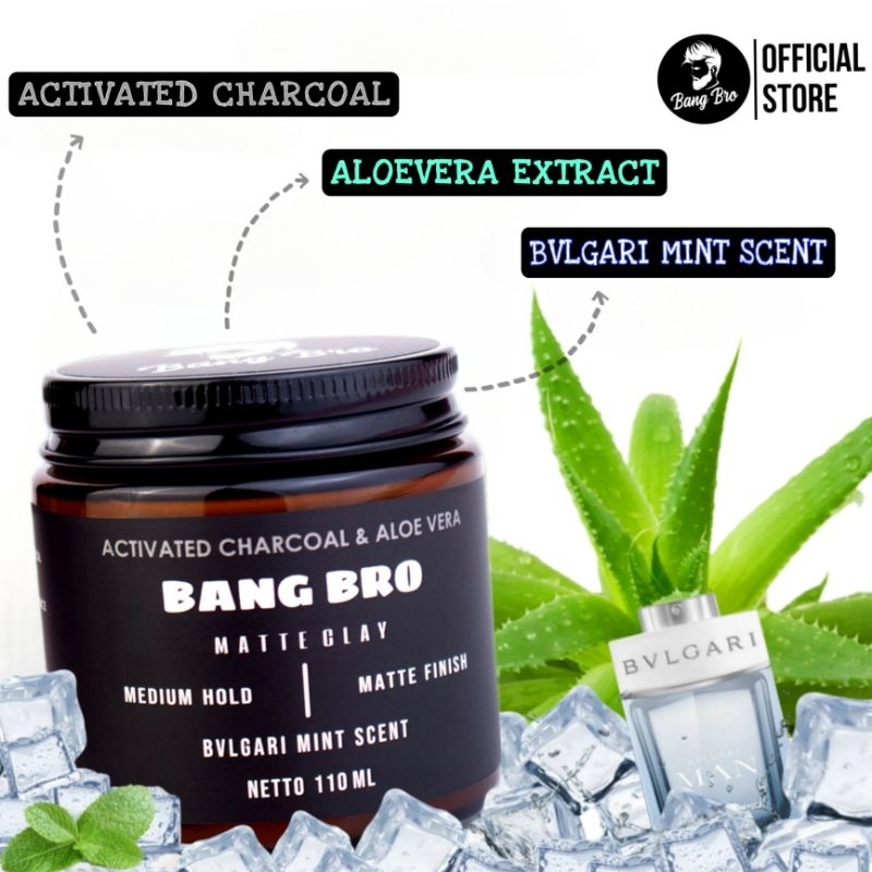 POMADE RAMBUT CLAY MATTE VITAMIN RAMBUT PRIA HAIR STYLING PELEMBUT RAMBUT POMAD RAMBUT PRIA POMADE N