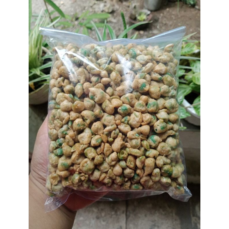 

Kacang Polong Salut Tepung snack kiloan ukuran 250gr