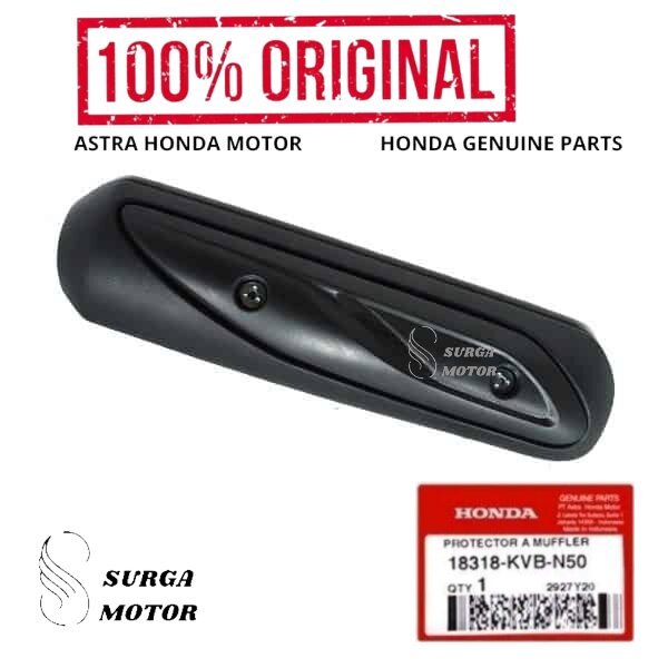 Cover Knalpot Tutup Knalpot Cover Pelindung Protector Muffler  Vario 110 Karbu Karburator .      . 1