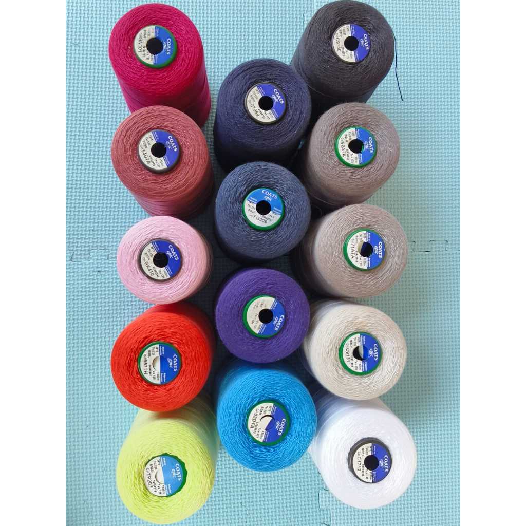 BENANG JAHIT WARNA KILOAN GRADE A LENGKAP PERLENGKAPAN MENJAHIT BAJU DAN CELANA MURAH