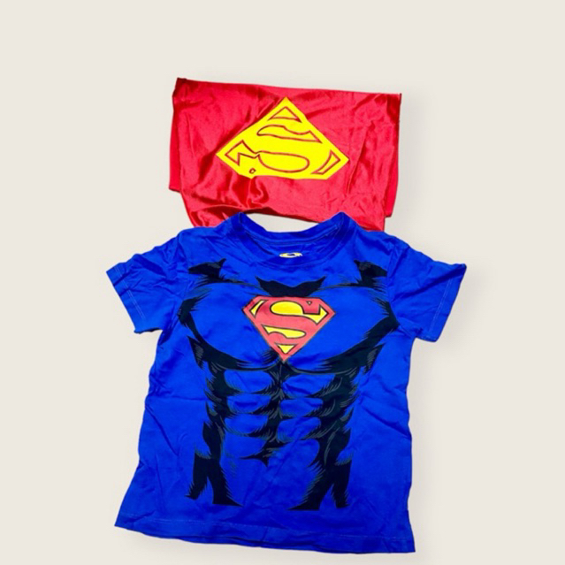 Superman Tshirt Kaos Anak Dengan Sayap Original DC