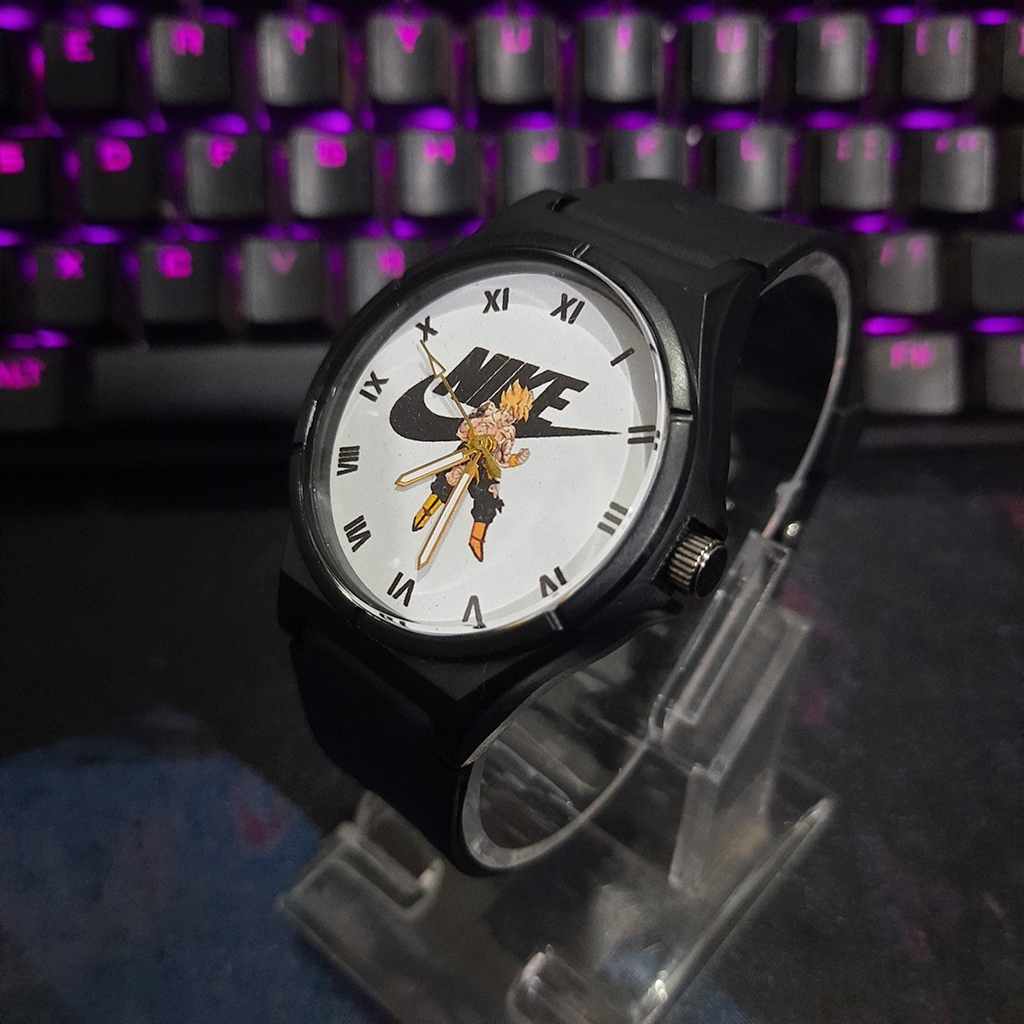 Jam Tangan Pria Aesthetic Nike X Goku