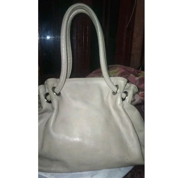 Hobo Furla leather/furlong/F U R L A/kulit asli/tas serut furla