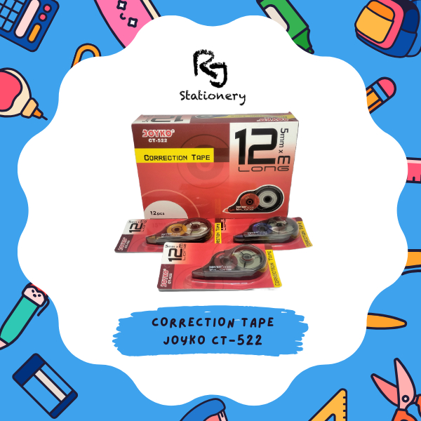 

Pita Koreksi Correction Tape Joyko CT-522 / CT-522PTL