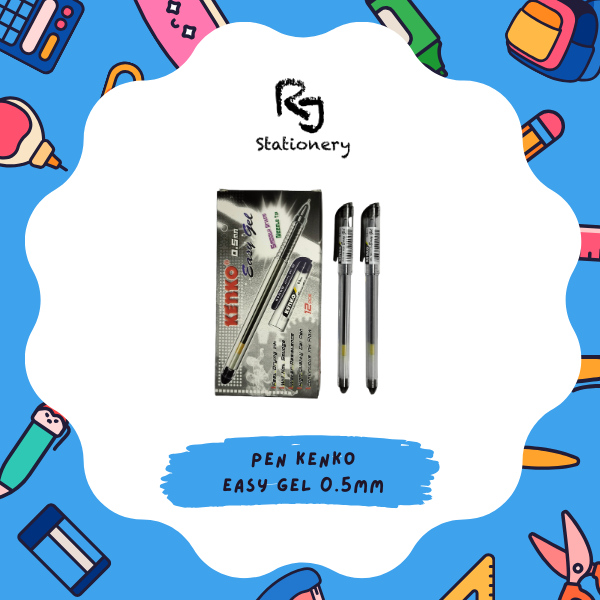 

GEL PEN Pulpen Pena Kenko Easy Gel 0.5mm