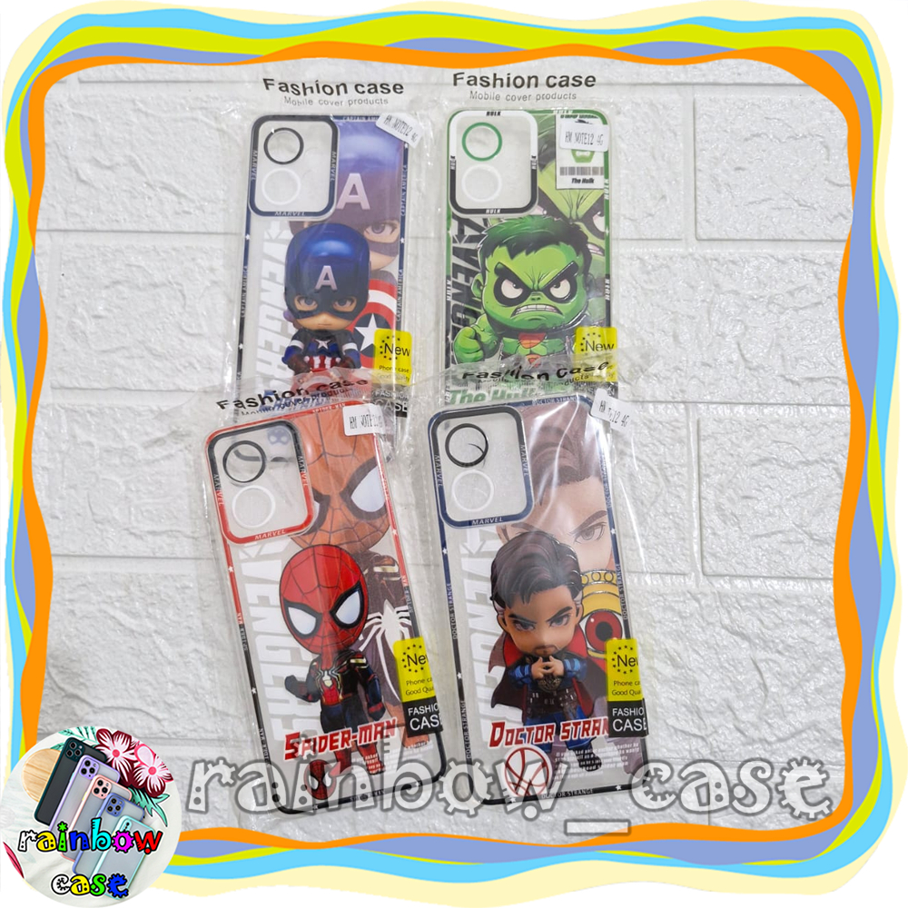 XIAOMI REDMI NOTE 12 4G CASE KARAKTER PROTECT CAMERA