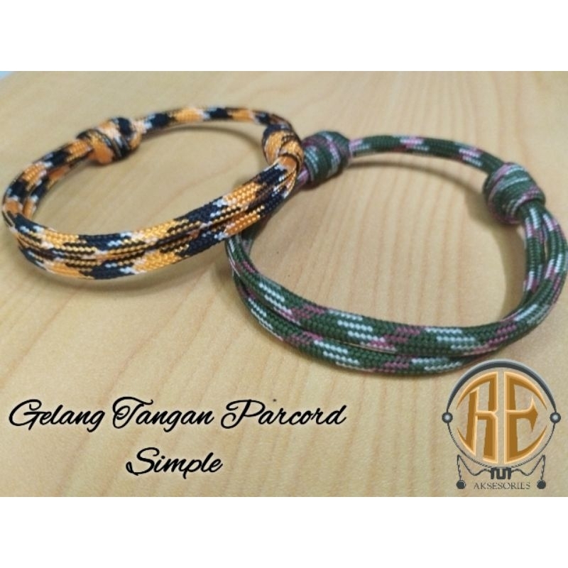 Gelang Paracord Simple Gelang Gunung Gelang Etnik