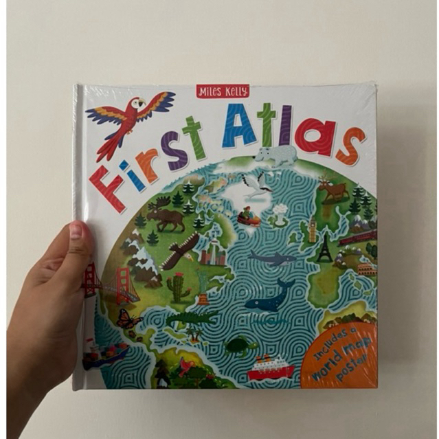Milles Kelly First Atlas - Hardcover