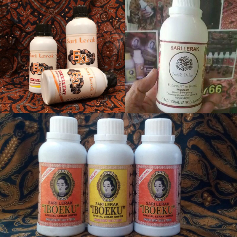 [PAKET USAHA “CUSTOM LABEL” SARI LERAK BATIK] SARI LERAK UNTUK TOKO BATIK| PENCUCI BATIK| PEMBERSIH 
