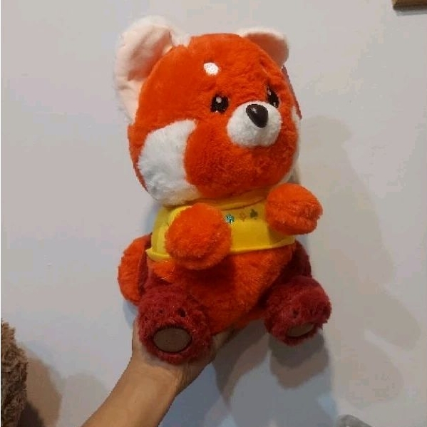 Boneka Turning Red Size 13"/35cm/boneka Meilin Ailurus/boneka lucu rubah panda merah