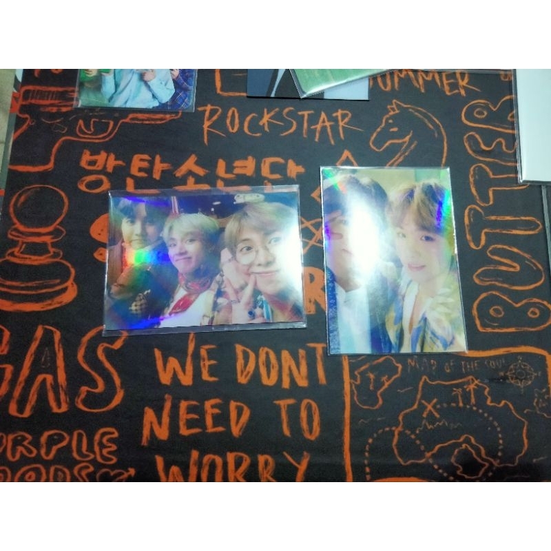 ticket holder tihol UNOFFICIAL muster 5th hologram  namjoon taehyung rm v jhope hoseok yoongi suga s