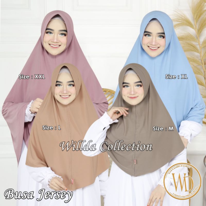 hijab instan Wilda collection/hijab Jersey/ hijab Zahra XL