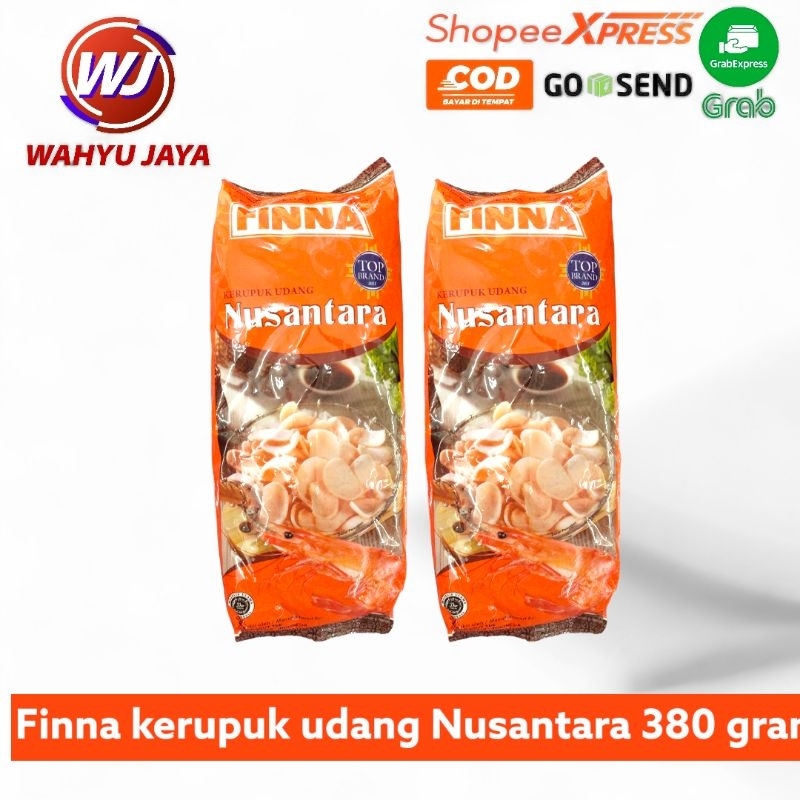 

finna kerupuk udang Nusantara 380 gram