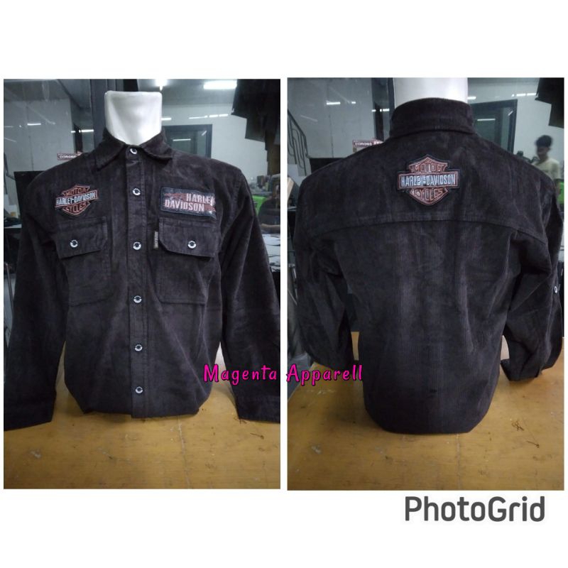 KEMEJA PRIA HARLEY DAVIDSON BARSHIELD LONG