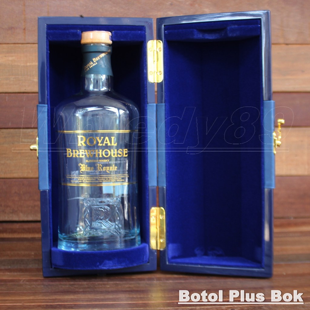 Botol bekas royal brewhouse buat koleksi