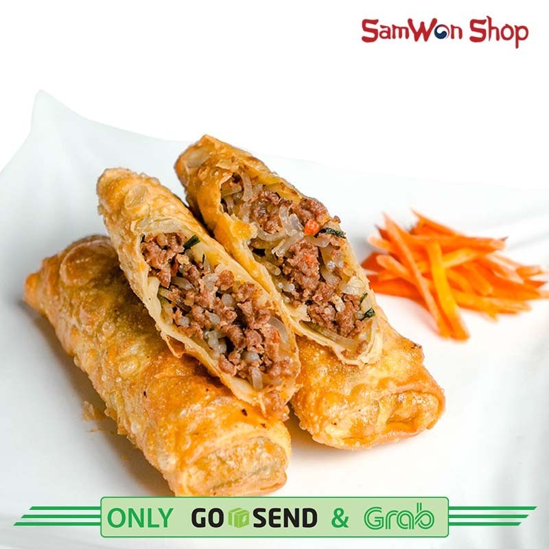 

KOREAN BEEF SPRING ROLL (3PCS) - FROZEN LUMPIA ISI DAGING & SAYURAN