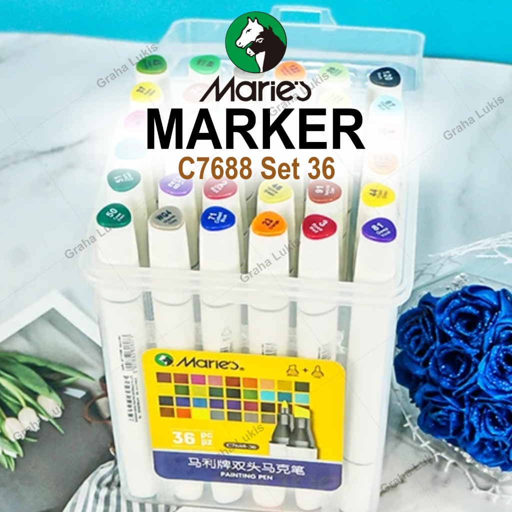 

Maries Marker Set 36 / COLORING / SKETCH MARKER SET 36