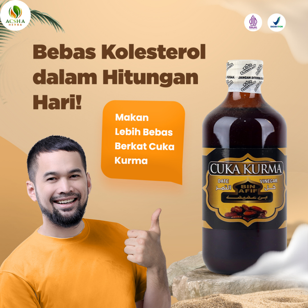 

Cuka Kurma Bin Afif 310ml