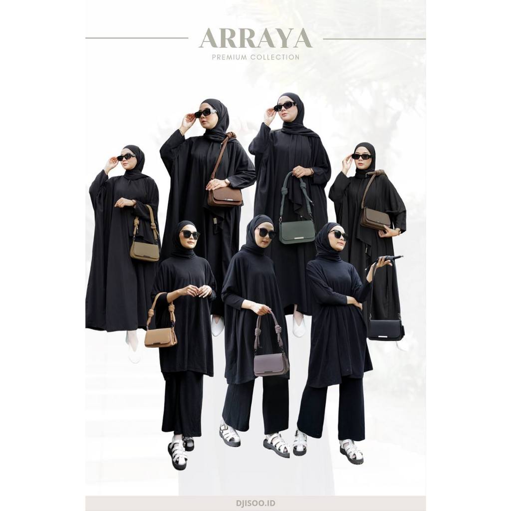 Arraya Bag by Djisoo Sling Bag Wanita Terbaru Trendy Tas Selempang Wanita Premium Tas Bahu Tas Wanit