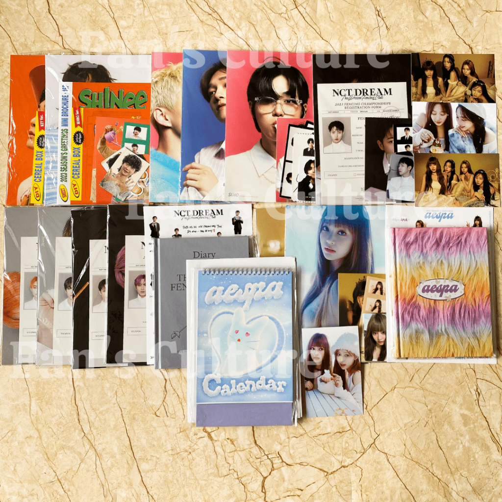 [READY STOCK] SMTOWN Artist 2023 Season Greetings EXO Suho Chen Xiumin SHINEE Key Minho NCT Dream Ha