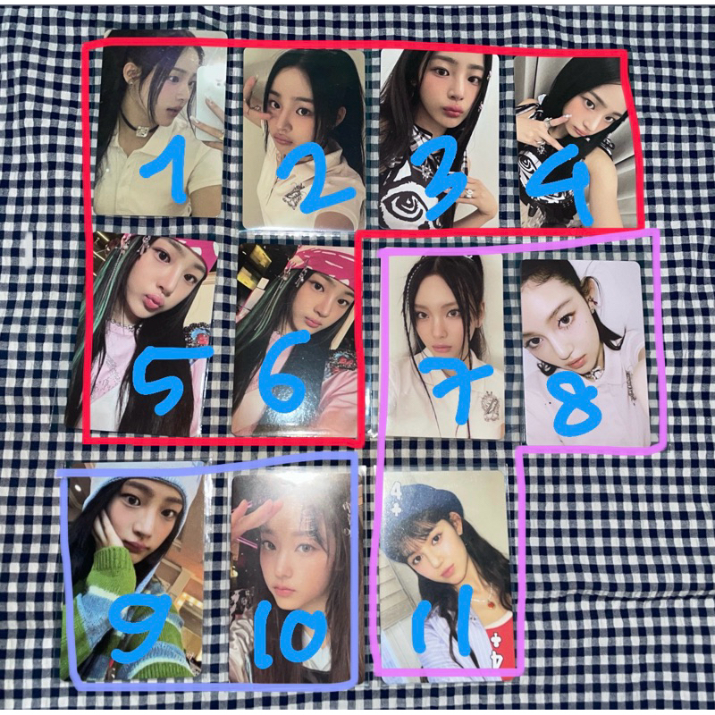 minji photocard official omg weverse get up newjeans