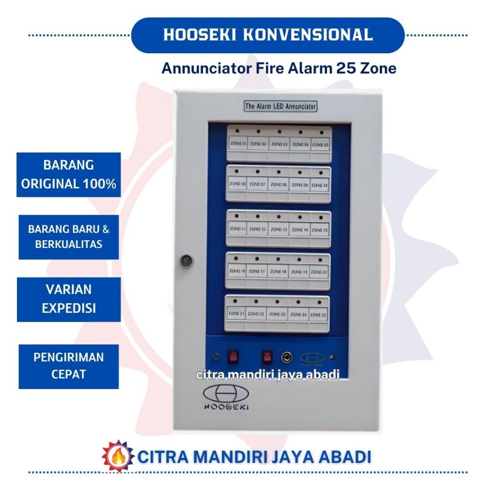 Hooseki Annunciator Panel 25 Zone