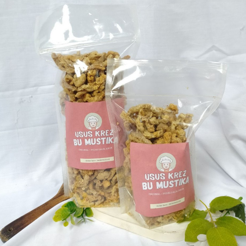 

Kripik Usus Bu Mustika 1kg / Kripik Usus Original / Pedas Daun Jeruk / Usus Krispi / Usus Kriuk Renyah / Murah / Cemilan Ringan / Snack Gurih