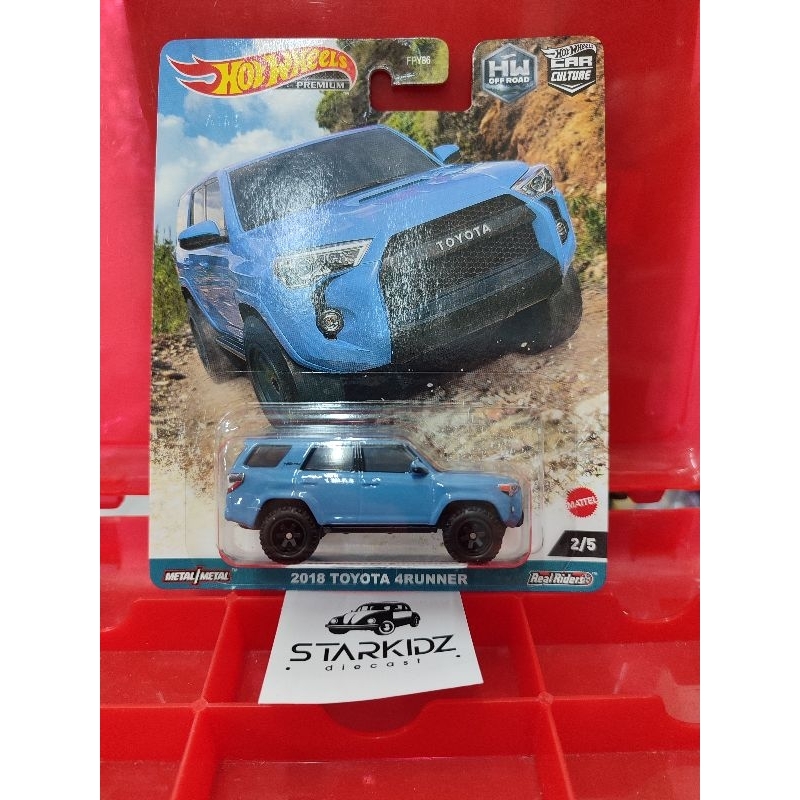 Hotwheels 2018 Toyota 4runner Premium