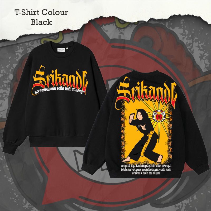 Sweater PSHW Desain Kekinian Srikandi Motif Terbaru Sablonan Awet Tidak Mudah Luntur