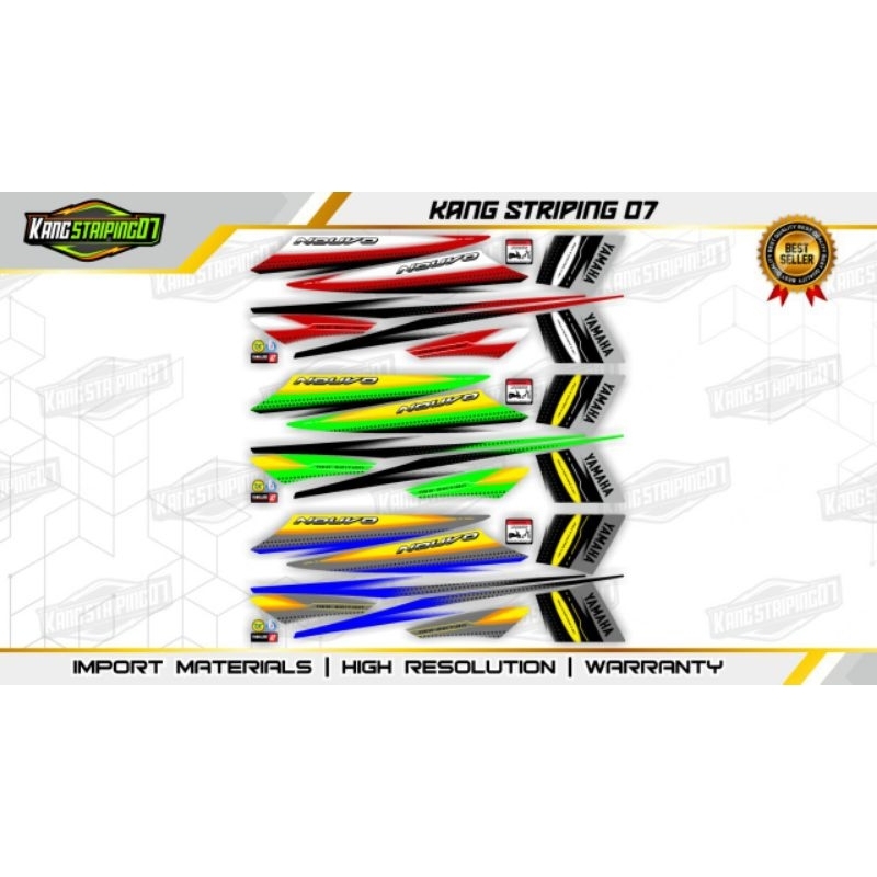 striping nouvo neo edition transparan nouvo z