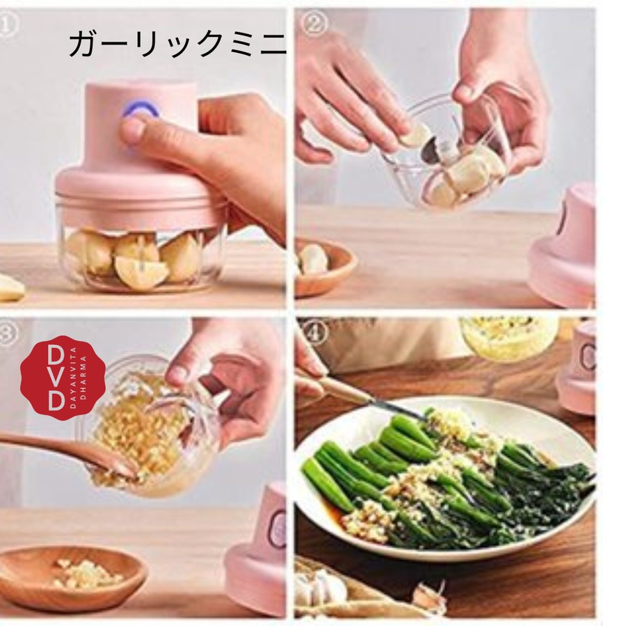 Mini Chopper Electric 100 Ml - Chopper bawang USB - Chopper portable