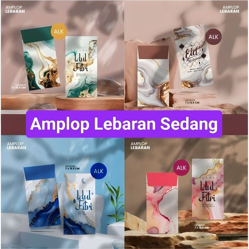 

Amplop Lebaran 2024 (10 pcs) BC 150 gr | 7 cm x 13,5 cm