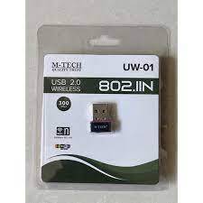 M-tech UW-01 USB Wifii 2.0 WLAN Dongle Adapter 802.11n 300 Mbps