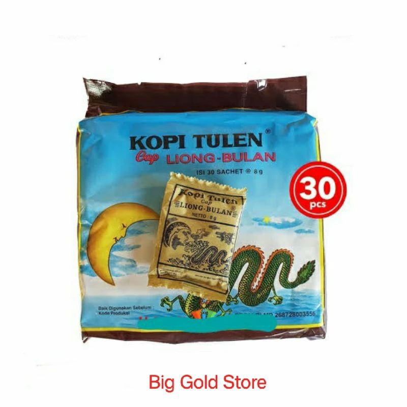 

Kopi cap liong tanpa gula 1 pak isi 30 pcs 8gr