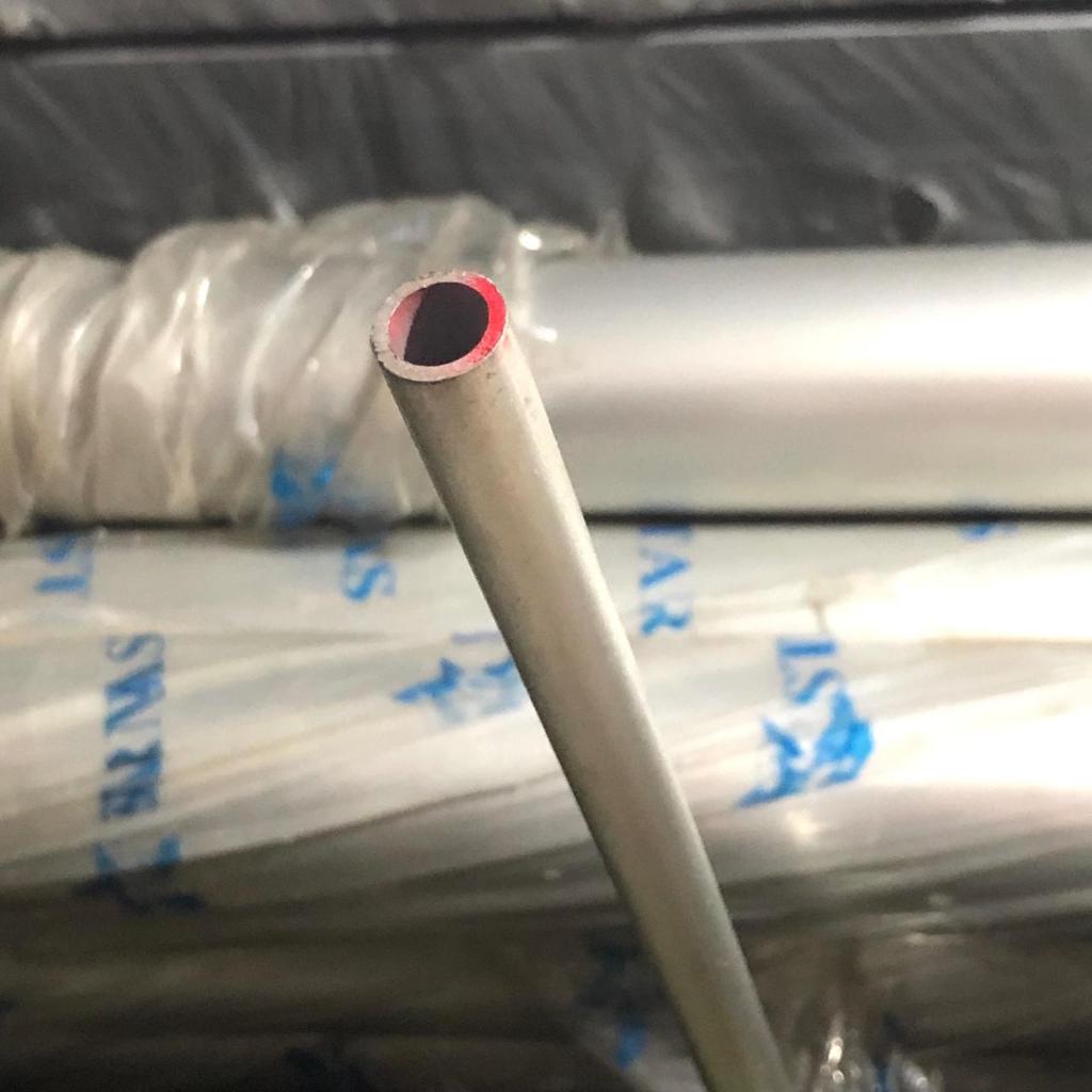 Pipa Aluminium / Alumunium 6063 OD 12 mm x ID 9 mm Tebal 1.5 mm