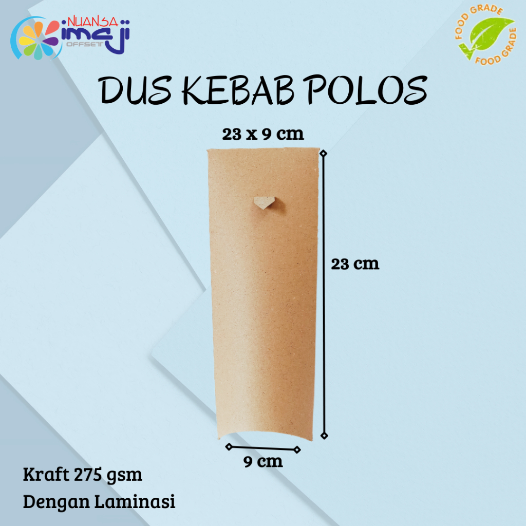 

Kardus Kebab Polos