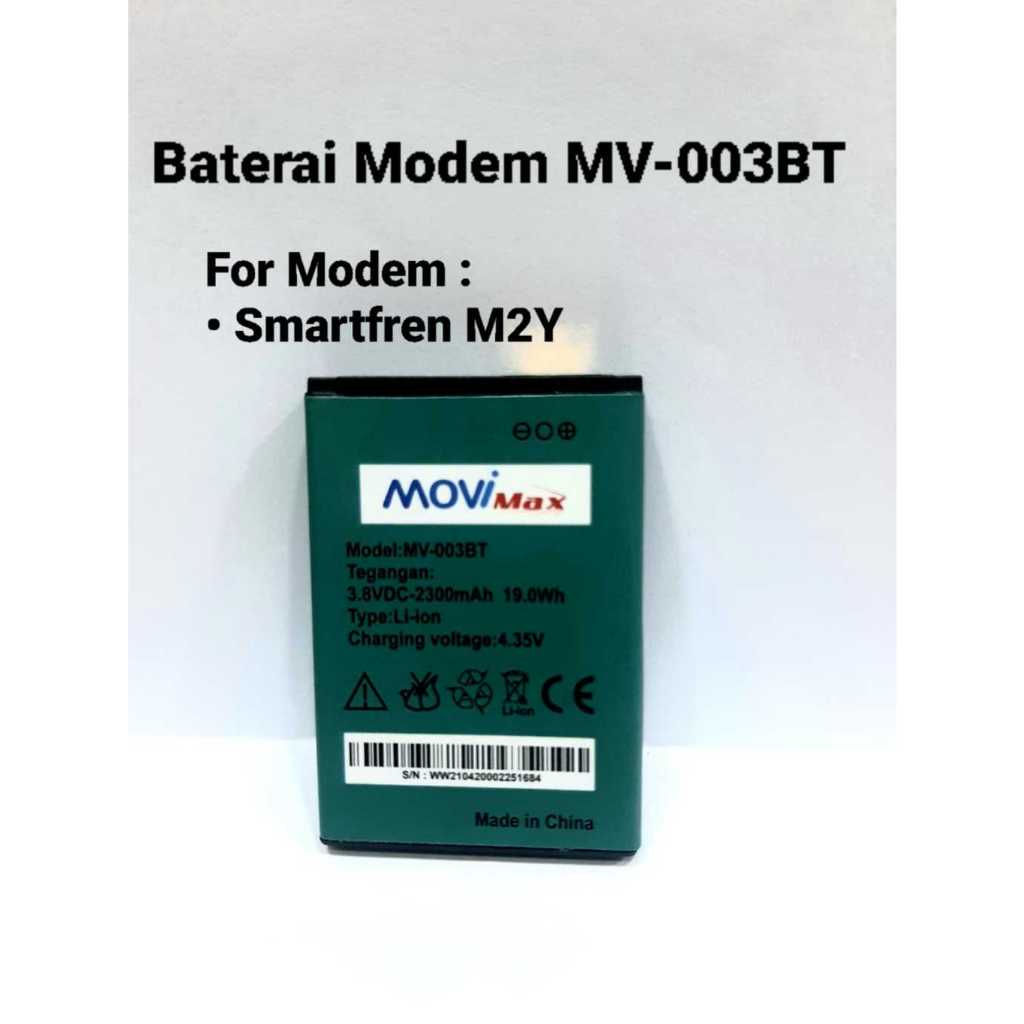 Baterai /Battery Modem MV-003BT For Modem Smartfren M2Y Movie Max