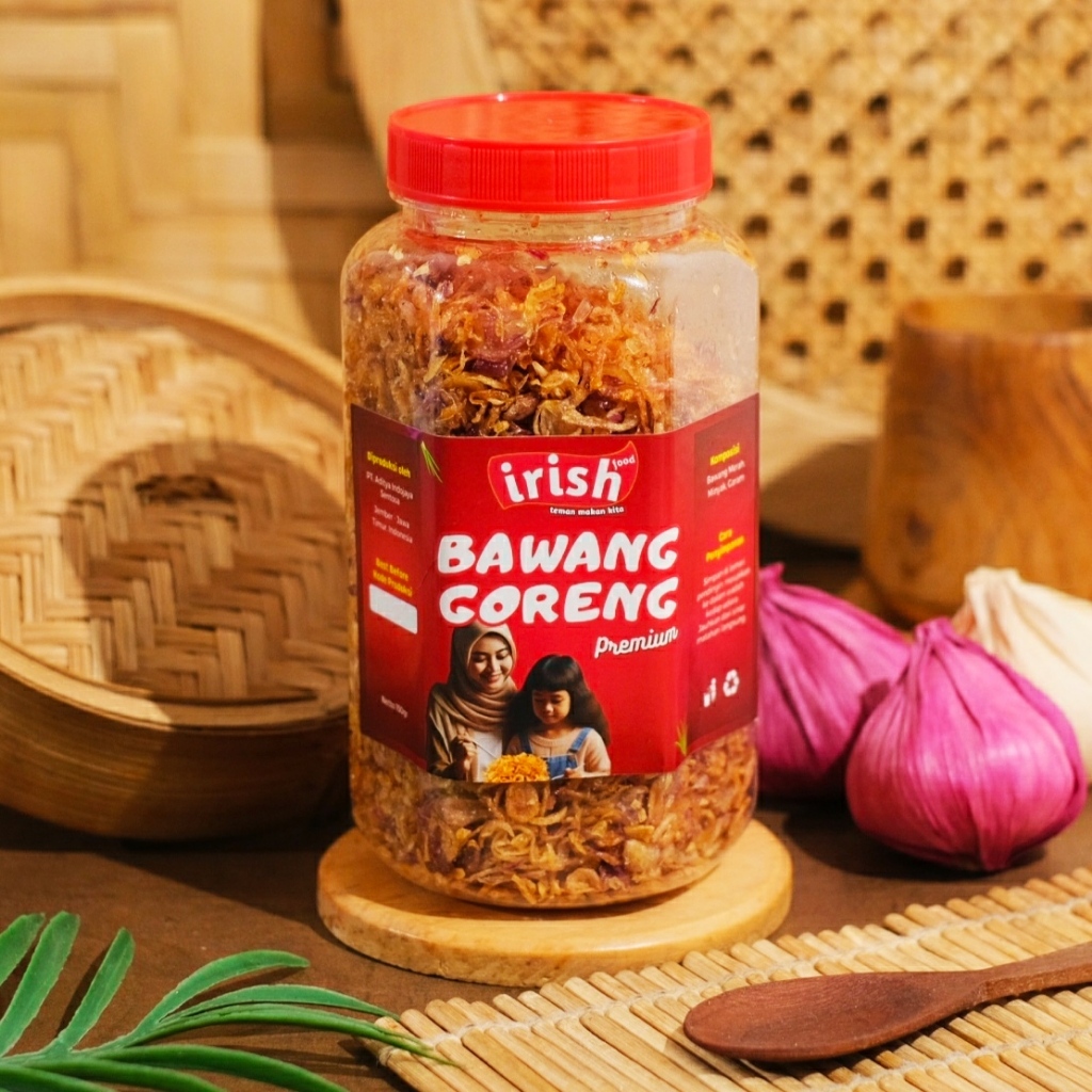 

Bawang Goreng Asli Tanpa Tepung Kriuk Original Premium
