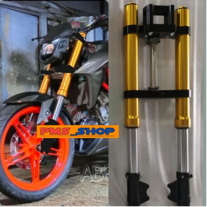 UP SIDE DOWN USD PNP MEGAPRO GL PRO TIGER CB 150R CBR 150 FACELIFT LOKAL  K45 MEGAPRO MONOSHOCK