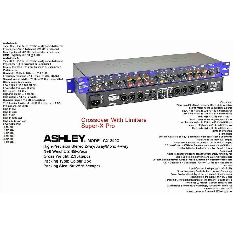 Ashley crossover CX3400