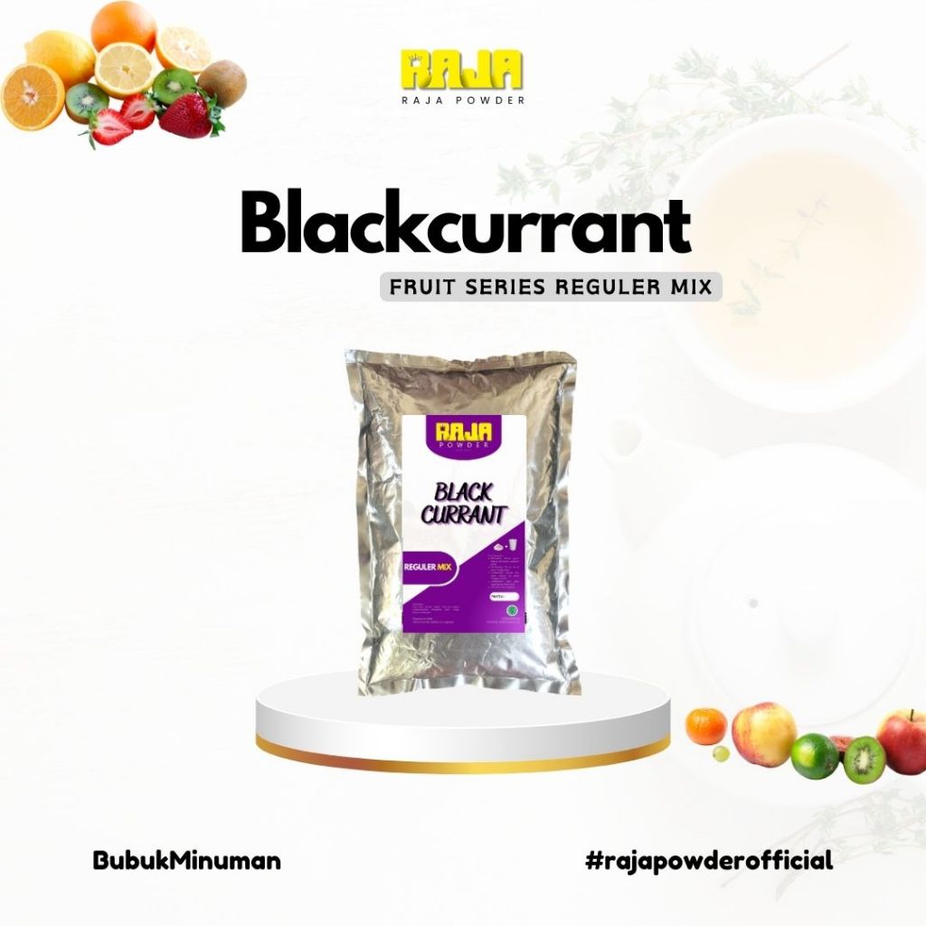 

Bubuk Blackcurrant Bubuk Minuman Blackcurrant Powder 1 kg / 1000 gram