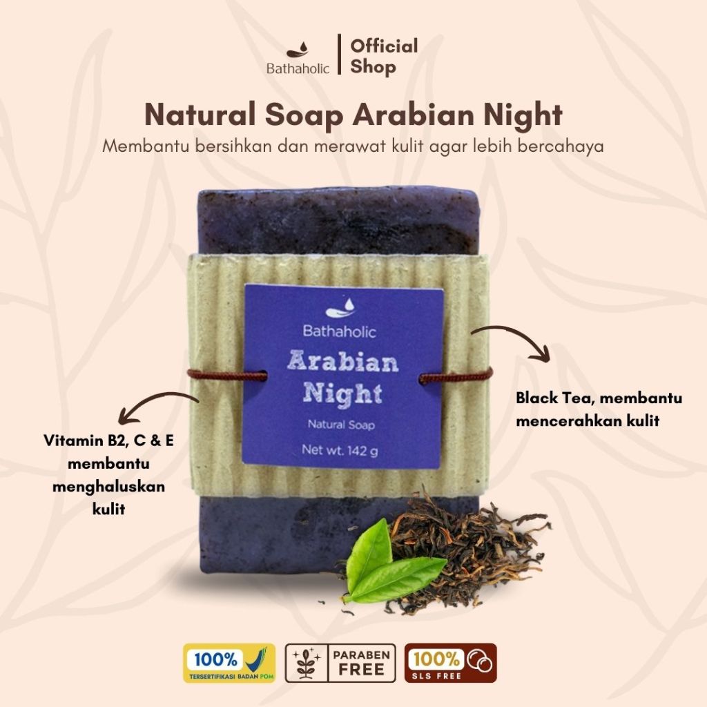 Bathaholic - Arabian Night Natural Soap